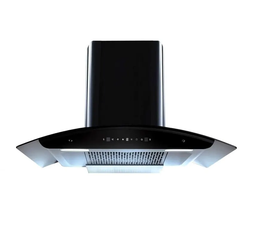 AKARITEK AK-C90TA1 Kitchen Chimney 90cm Touch Control Stainless Steel