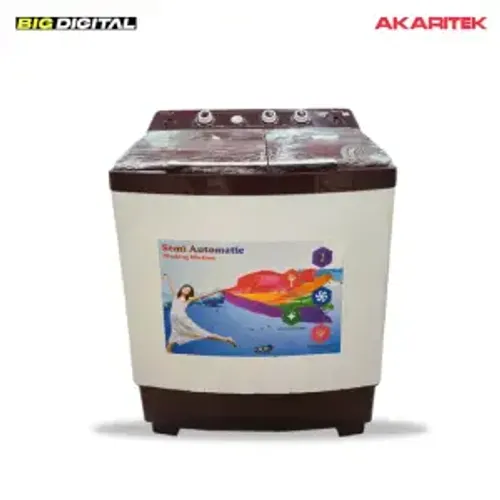 AKARITEK AK-SAG70 Semi-Automatic Washing Machine 7kg Twin Tub