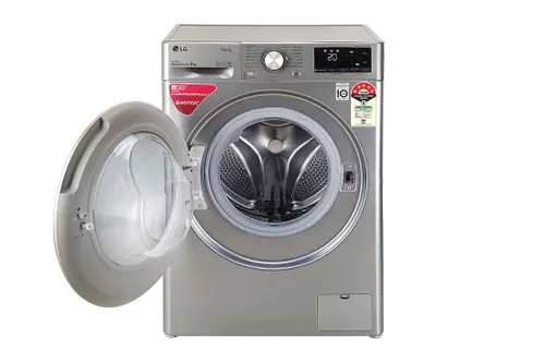 LG FV1409S3W Front Load Washing Machine 9kg 1400RPM AI DD Steam White